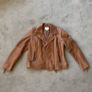 Charter Club Women's Leather Jacket in Perfect Condition